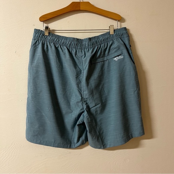 Mr Swim Shorts Men's 2XL XXL Technical Swim Trunks Blue - Picture 5 of 7